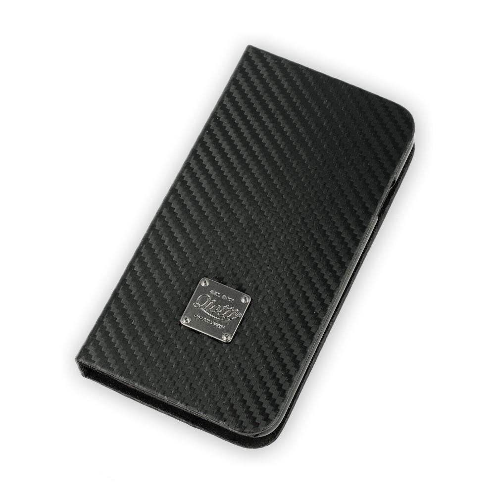 QIOTTI Custodia cover a libro per iPhone 6 Qiotti QBook Look Magic slim carbon